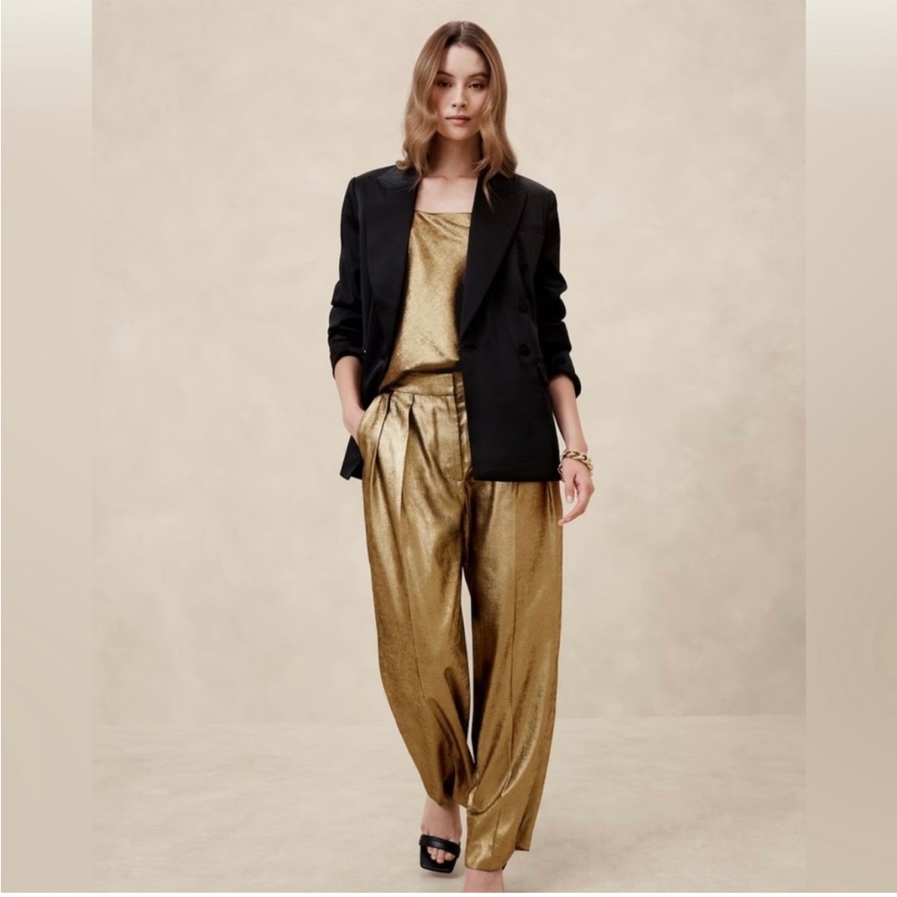 Banana Republic Gold Women's Trousers